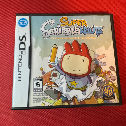 Super Scribble Nauts Nintendo Ds Original 