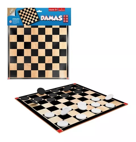 Jogo Dama Coluna Ref.2200 - Supermercado Super Mais