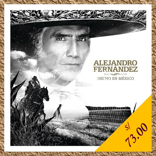 Vmeg Cd Alejandro Fernández 2020 Hecho En México