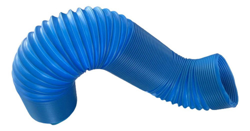 Tubo De De Entrada De Aire Flexible Azul 76 Mm De Diámetro