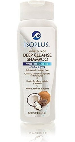 Isoplus Deep Cleanse Shampoo Con Aceite De Coco Y Manteca De