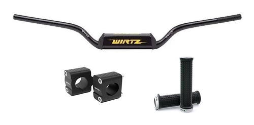 Manubrio Wirtz® Atv Wr5 28mm Puños Lock On Raptor Banshee