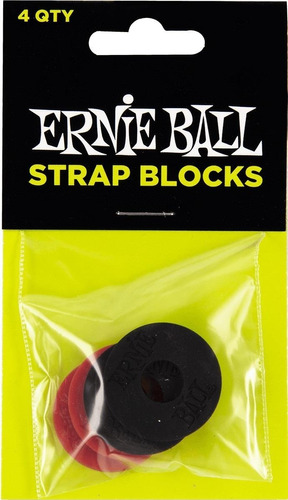 Ernie Ball Strap Blocks Seguro Correa Guitarra/bajo