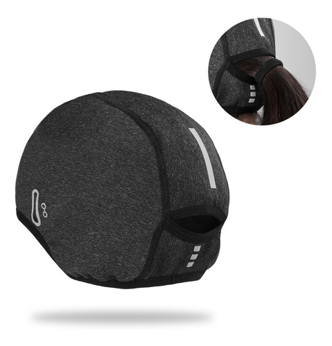 Imagen 2 de 9 de Gorro Termico Transpirable Para Ciclista Motociclista Mujer