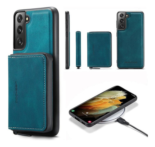 Funda For Samsung Galaxy S21 Cargador Inalámbrico Magnético