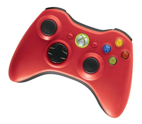 Imagen 2 de 2 de Control joystick inalámbrico Microsoft Xbox Mando inalámbrico Xbox 360 red limited edition