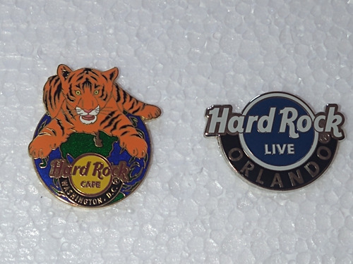 Pins Hard Rock Cafe ( X 2 ) - Originales !