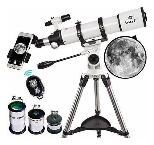 Telescopio Gskyer, Telescopio Refractor Astronomico 600x90mm