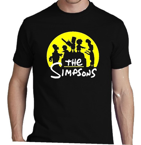 Remera The Simpsons Sillon Marge Lisa Bart Homero Maggie