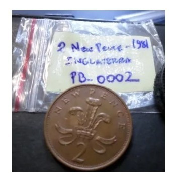 2 New Pence 1981 Inglaterra Mbc Código Pb0002 (Usado)