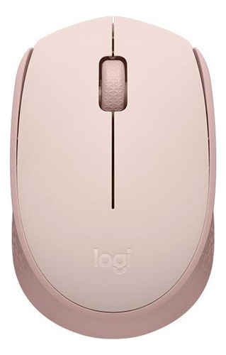 Mouse Óptico Inalámbrico Usb Logitech M170 Pequeño Rosa