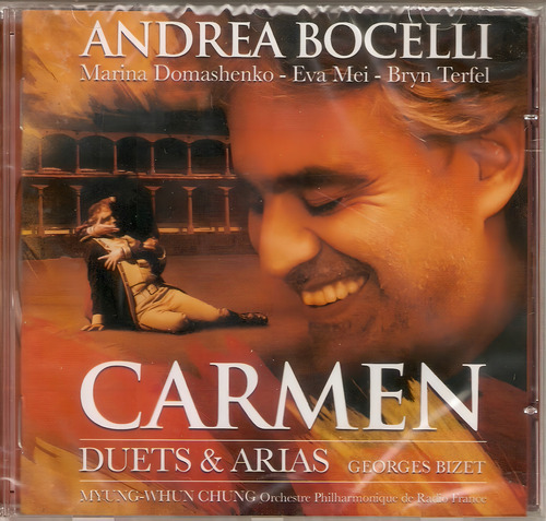 Cd Andrea Bocelli Carmen Duets & Arias Lacrado