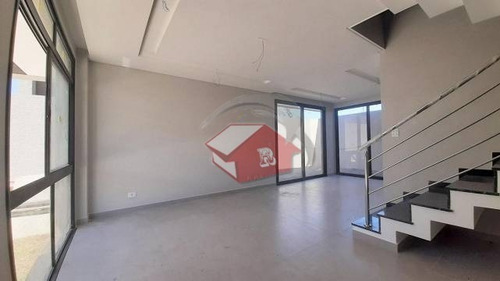 Imagem 4 de 14 de Sobrado Em Condomínio 03 Quartos Um Com Suíte E Varanda Alto
