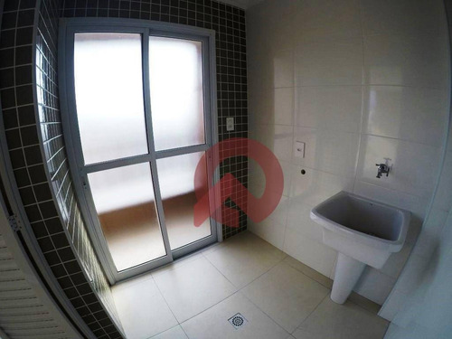 Imagem 24 de 26 de Apartamento Com 3 Dormitórios À Venda, 104 M² Por R$ 600.000,00 - Canto Do Forte - Praia Grande/sp - Ap2405