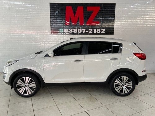 Imagem 8 de 11 de Sportage Ex 2015 Branca Teto Completo