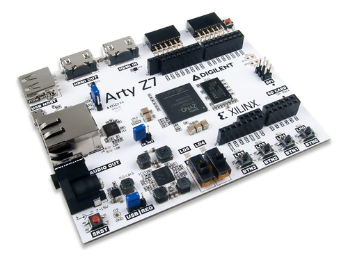 Placa De Desarrollo Digilent Arty Z7: Ap Soc Zynq-7000 Para