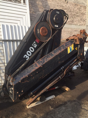 Grua Articulada Hiab Modelo 300 Cap 12 Ton 3 Ext Hidraulicas