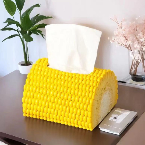 Cajonera Con Forma De Maíz Para Sala De Estar, Pañuelos Domé