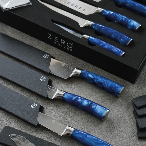 Imagen 5 de 9 de Set 8 Cuchillos - Zero Knives Bright Set