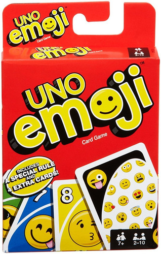Uno Edición Emoji Juego De Cartas Completamente Nuevo