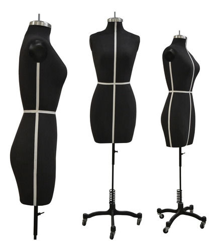 Maniquí De Modista Talla 30 - Línea Latina - Neoyorkinos Gris Oscuro