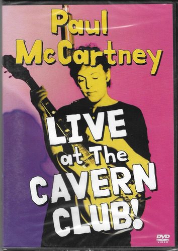Paul Mccartney Live At The Cavern Club! Dvd Original Nuevo