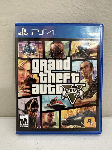 Grand Theft Auto V Ps4 Físico Gtav (Usado)