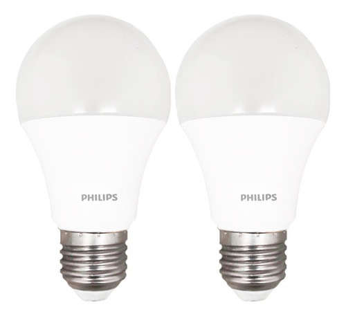 Ampolleta Led A60 12w (80w) Ecohome Philips Pack 2uds