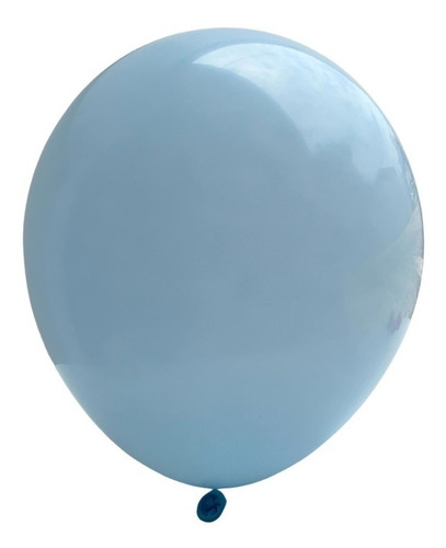 Globo Látex No. 24 Azul Pastel 9 Globos 