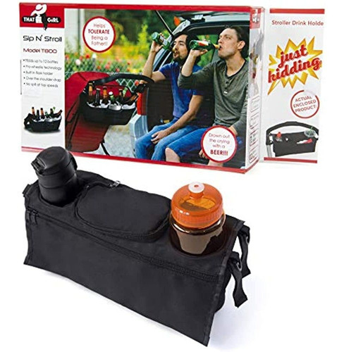 Sip 'n Stroll: That Girl Gifts Baby Stroller Organizer 2 Bot