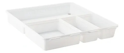 Organizador de cubiertos y 4 separadores para utensilios de cocina