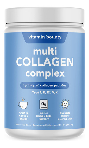 Vitamin Bounty Polvo De Proteina De Colageno Multiple  Pept