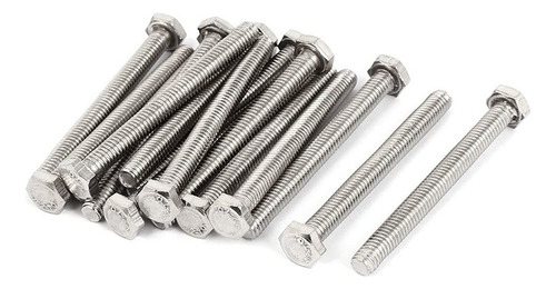 Pernos Hexagonales M1070 De Acero 304 Rosca Completa/media