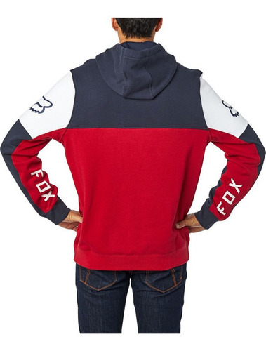 Imagen 6 de 6 de Buzo Fox Honda Pullover Fleece #25956-248