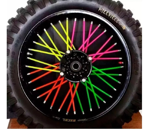Imagen 2 de 3 de Cubre Rayos Para Motos Universales 72u
