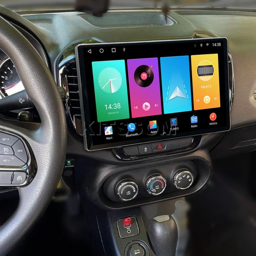 Multimídia Fiat Toro 2018 2019 2020 2021 2022 2023 V2 Tesla