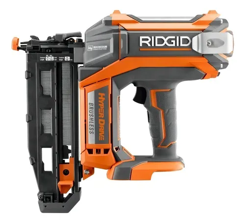 Pistola De Clavos Inalambrica Ridgid, 18v, Solo Herramienta
