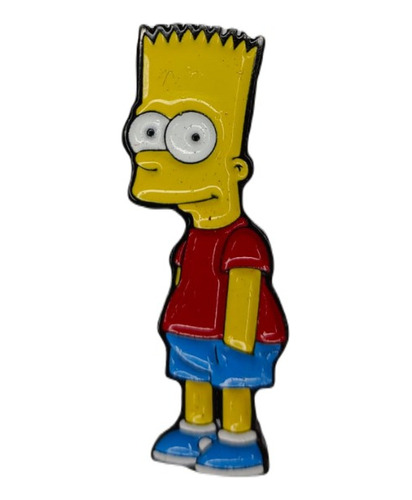 Pin Metalico Bart Simpson