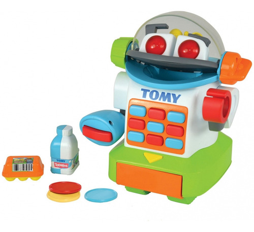 Wabro Tomy Mr Shopbot Robot Con Juegos Y Sonido 92102