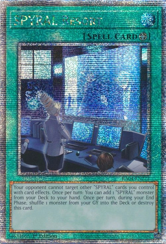 Yugioh! Spyral Resort - Ra04 (quarter Century) 25th Spyral Resort Inglés (Usado)