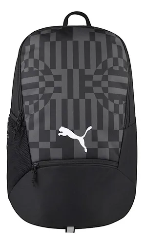 Mochila Puma Unisex 9010801 Color Negro Diseño de la tela Liso