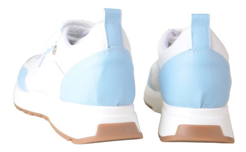 Imagen 7 de 8 de Zapatillas Urbanas De Cuero De Mujer Livianas Laki - Ferraro