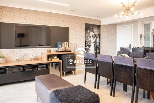 Apartamento Com 2 Dormitórios À Venda, 90 M² Por R$ 720.000,00 - Vila Pires - Santo André/sp - Ap16218