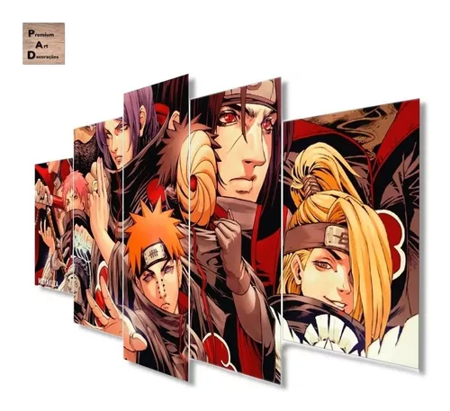 Quadro decorativo Quarto Hokage Naruto Shippuden