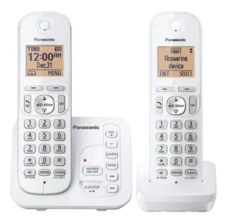 Telefono Inalambrico Panasonic Duo Con Contestador Kx-tg7122