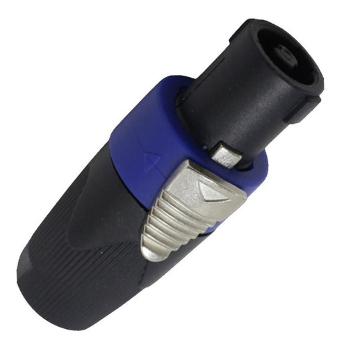 Imagem 2 de 6 de Kit 10 Conector Speakon Linha 4 Polos Datalink Speak-4p-10