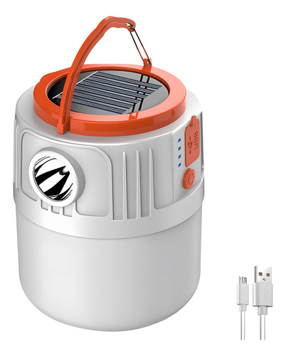 Linterna De Emergengia Carga Solar Para Campamento O Casa