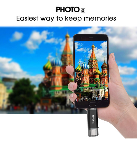 Topesel Type C 128gb Usb C Flash Drive Dual 2 En 1 Usb C ...