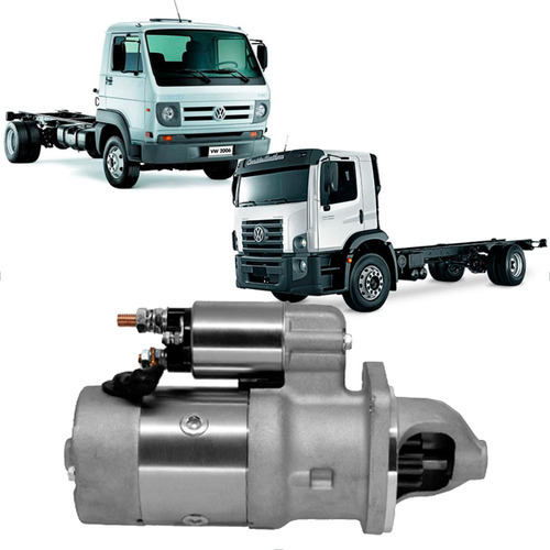 Motor Partida Vw 8150 13180 15180 8120 Worker 4.3 6.4 Até 12