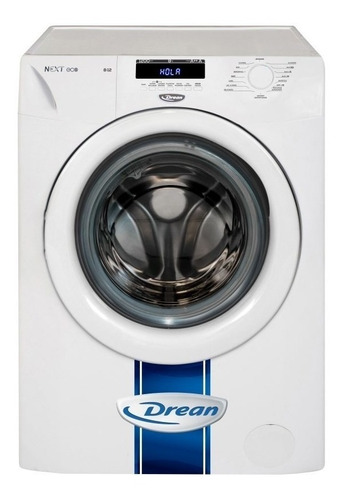 Imagen 1 de 7 de Lavarropas automático Drean Next 8.12 ECO blanco 8kg 220 V